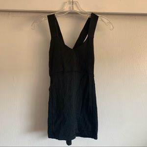 Black lululemon tank - size 8